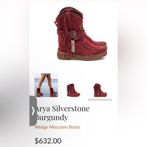 El Vaquero Arya Suede Moccasin Boots - Picture 7 of 7